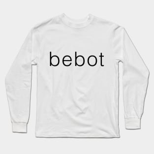 Bebot Pinay Babe Long Sleeve T-Shirt